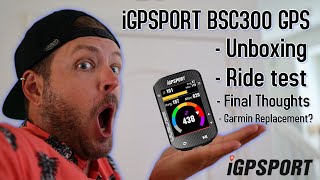 Unboxing \u0026 Review: iGPSPORT BSC300 Cycling Computer | Comparison vs Garmin Edge 1030