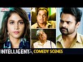 Intelligent Movie Comedy Scenes | Hindi Dubbed Movie | Sai Dharam Tej, Lavanya Tripati |thaman