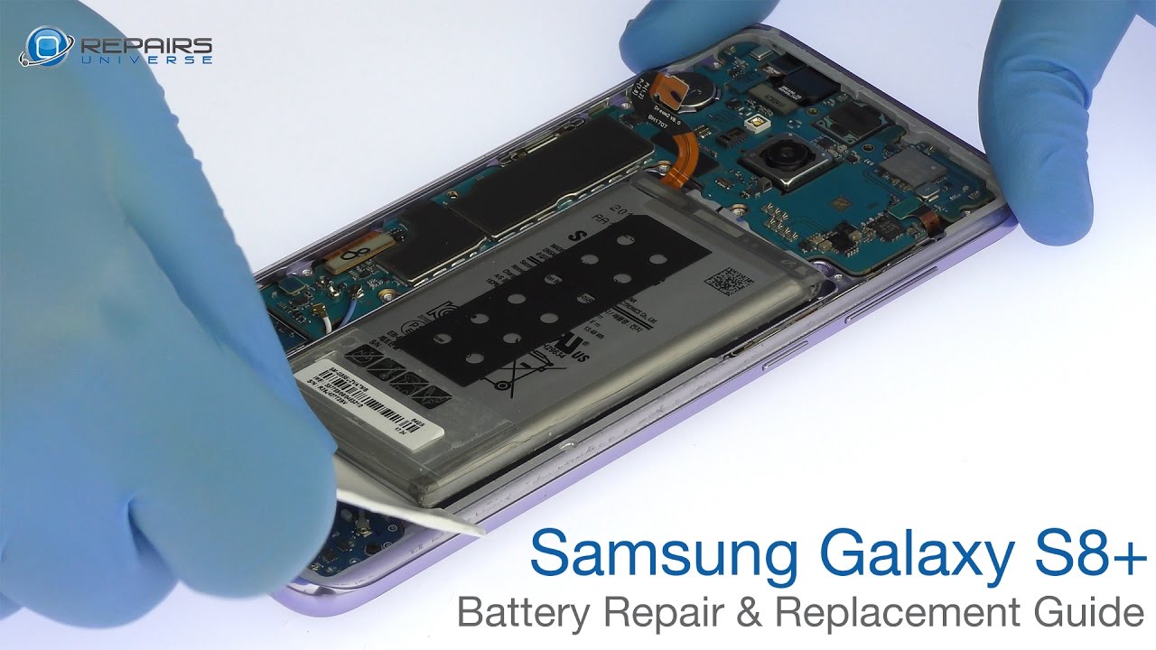 Samsung Galaxy S8+ Battery Repair & Replacement Guide - RepairsUniverse ...