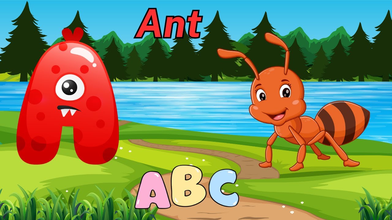 Learn The Alphabet With Fun Songs Animations A To Z Learning For