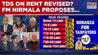 Budget: Finance Minister Nirmala Sitharaman Announces Big For TDS On Rent, Annual Limit Increased?