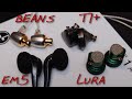 🟥IEM Analysis #32764 _(Z Reviews)_ FiiO EM5 // Astrotec Lura Nature // Hiby Beans // Tin T1+