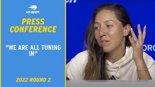 Jessica Pegula Press Conference | 2022 US Open Round 2