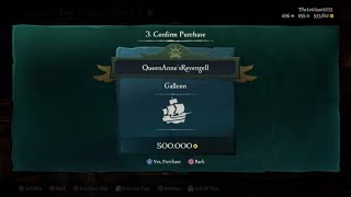 Sea Of Thieves I finally get a Galleon