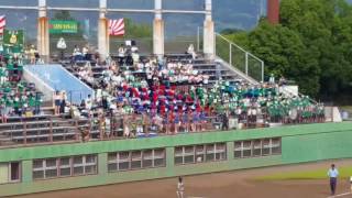 2017.7.16 横浜緑ヶ丘高校応援スタンド