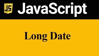 Long Date in JavaScript (Hindi)