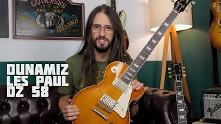 Demorou, mas chegou o review Dunamiz Les Paul DZ 58!