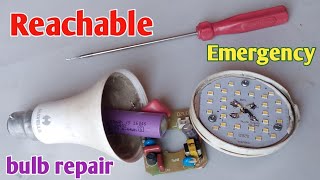 old Rechargeable LED bulb repair