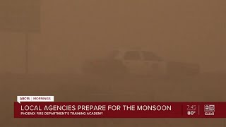 Local agencies prepare for monsoon conditions