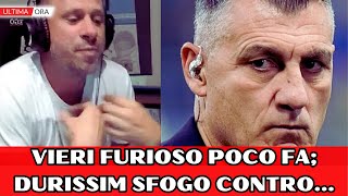 Bobo Vieri furioso poco fa; Durissimo sfogo contro Antonio Cassano, vergognati, l'attacco duro...