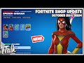 *NEW* SPIDER-WOMAN BUNDLE! Fortnite Item Shop [October 20th, 2024] (Fortnite Chapter 5)