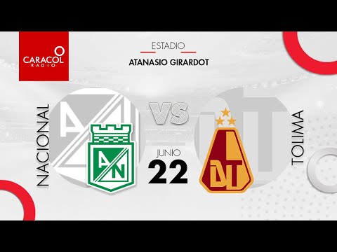 EN VIVO | Nacional Vs. Tolima - Final Liga Colombiana Partido De Ida ...