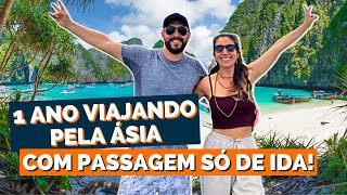 Como planejamos nossa viagem pela Ásia? (Roteiro, passagem aérea, vistos, acomodação, dinheiro)