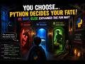 Python if elif else Explained | Mystery Door Game for Kids