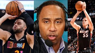 MIAMI HEAT NEWS!! STEPHEN A SMITH SAID THE MIAMI HEAT SHOOTERS HAVE TO PLAY WELL VS BOSTON!!