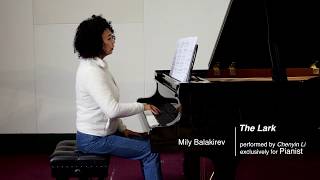 Chenyin Li plays Glinka arr. Balakirev 'The Lark'