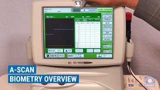 NIDEK US-4000/500 Ultrasound | A-scan Overview