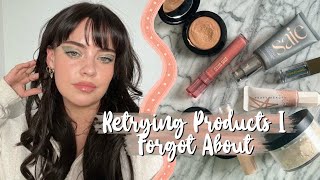 Retrying Products I FORGOT About | Full Face Of Nothing NEW | Julia Adams