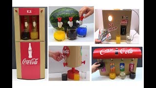 Top 5 Coca Cola Fountain Machine from Cardboard at Home