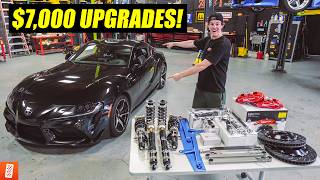 Buying a 2020 Toyota Supra and Modifying it immediately - Big Brake Kit and Susp