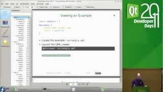 Qt DevDays 2011, Programming with Qt Quick 1/6 - Meet Qt Quick Part 1: Justin Noel