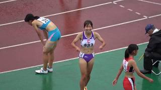 女400m 決勝　2017福岡県高校新人陸上