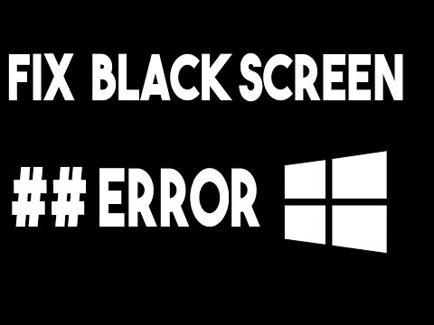 How to Fix a Black Screen of Death Error in Windows 10 [Solved]