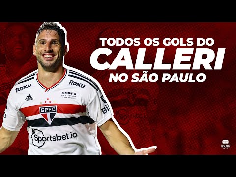 VEJA TODOS OS GOLS DO CALLERI PELO SÃO PAULO! - YouTube