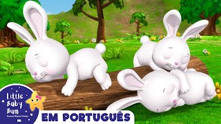 Coelhinhos dormindo | E muitas mais Canções de Ninar | LittleBabyBum!