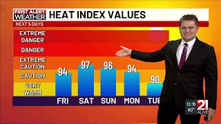 Meteorologist Caleb Saylor 21Alive Fort Wayne Weather Forecast | August 7, 2025