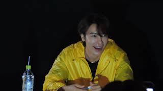 240414 Donghae 606 hmv fansign Osaka Ending