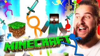 MINECRAFT.EXE vs STICKMAN | La MEJOR Animación de MINECRAFT