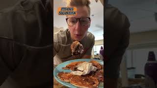 Snickerdoodle protein pancakes