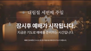 24.12.15 주일 1부 예배(오전10:00) 요1:9-13 세상을 비추는 참 빛 | 주닮교회