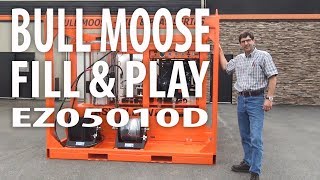 Overview - Bull Moose Skid (EZ05010D) with 630 Fill \u0026 Play Option - Easy Kleen