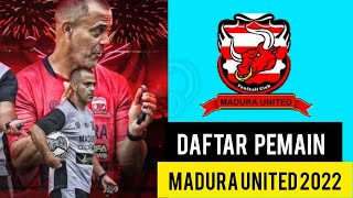 Daftar Pemain Madura United Liga 1 2022 Update 15 April