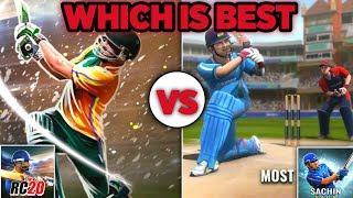 Real Cricket 20 vs Sachin Saga Cricket Championship ।। Best Cricket Game For Android ।।