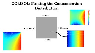COMSOL Tutorial: Mass Transfer by Diffusion
