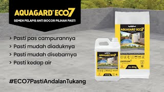 Tutorial Cara Aplikasi Semen Pelapis Anti Bocor Aquagard ECO7