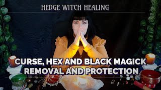 ☠👇🏼CURSE, HEX and BLACK MAGICK Removal and Protection ⚔🚩 Guided meditation Ritual ASMR