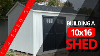 Building a 10x16 Shed! (Timelapse)