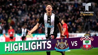 Newcastle vs. Southampton: 2-1 Goals & Highlights | Premier League | Telemundo Deportes