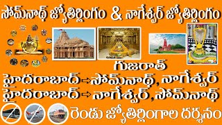 రెండు జ్యోతిర్లింగాల దర్శనం || Somnath Temple and Nageshwar Temple Darshan