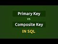 Primary Key vs Composite Key in SQL