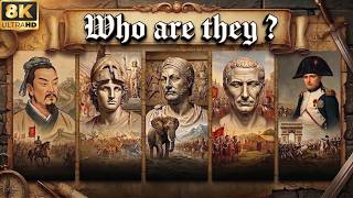 Untold Secrets of History's 5 Greatest Military Strategists. #history #worldhistory #humanhistory