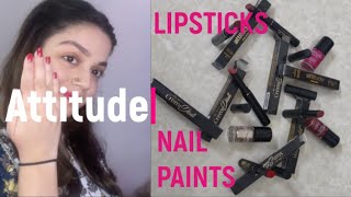 Lipsticks | Nail Paint | Attitude | Amway