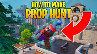 How To Make A Prop Hunt Map In Fortnite Creative