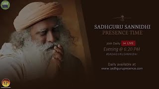 Sadhguru Sannidhi English - Join at 6-16 PM - 15 December #sadhguru #savesoil