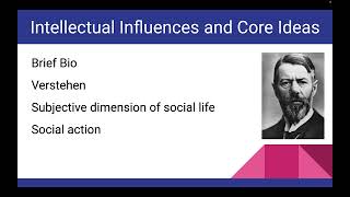 Ch 4 Max Weber Theories of Social Behavior