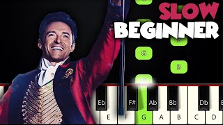 A Million Dreams - The Greatest Showman | BEGINNER PIANO TUTORIAL + SHEET MUSIC by Betacustic
